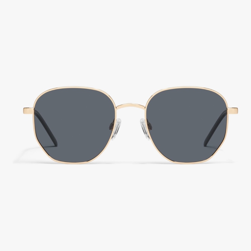 Quay Australia Gold and Black Sunglasses
